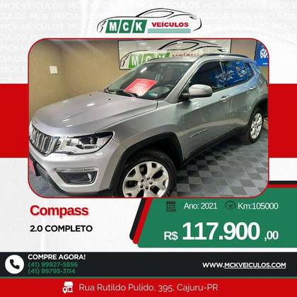 JEEP COMPASS 2.0 16V DIESEL LIMITED 4X4 AUTOMÁTICO